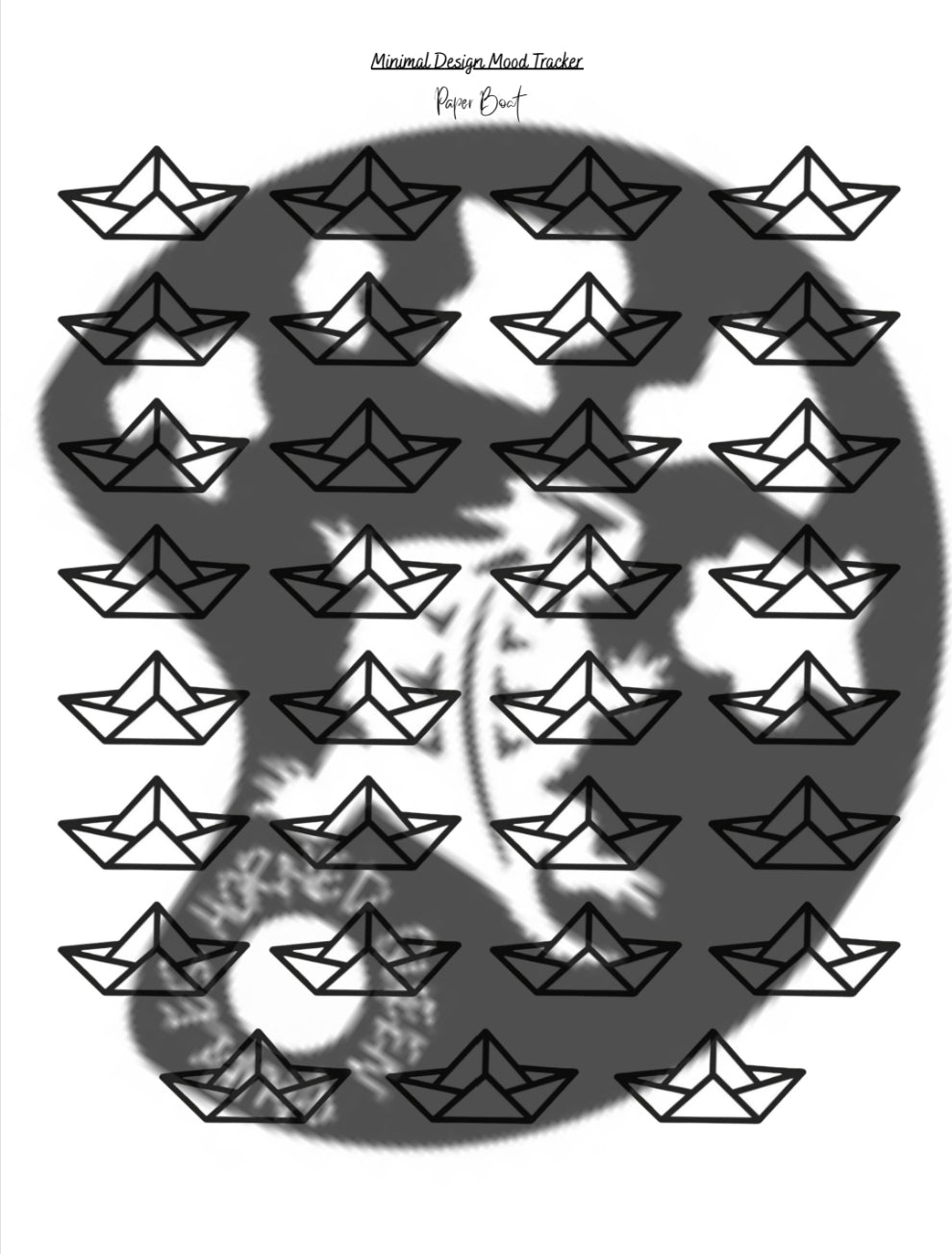 Paper Boat (A5 & Letter)