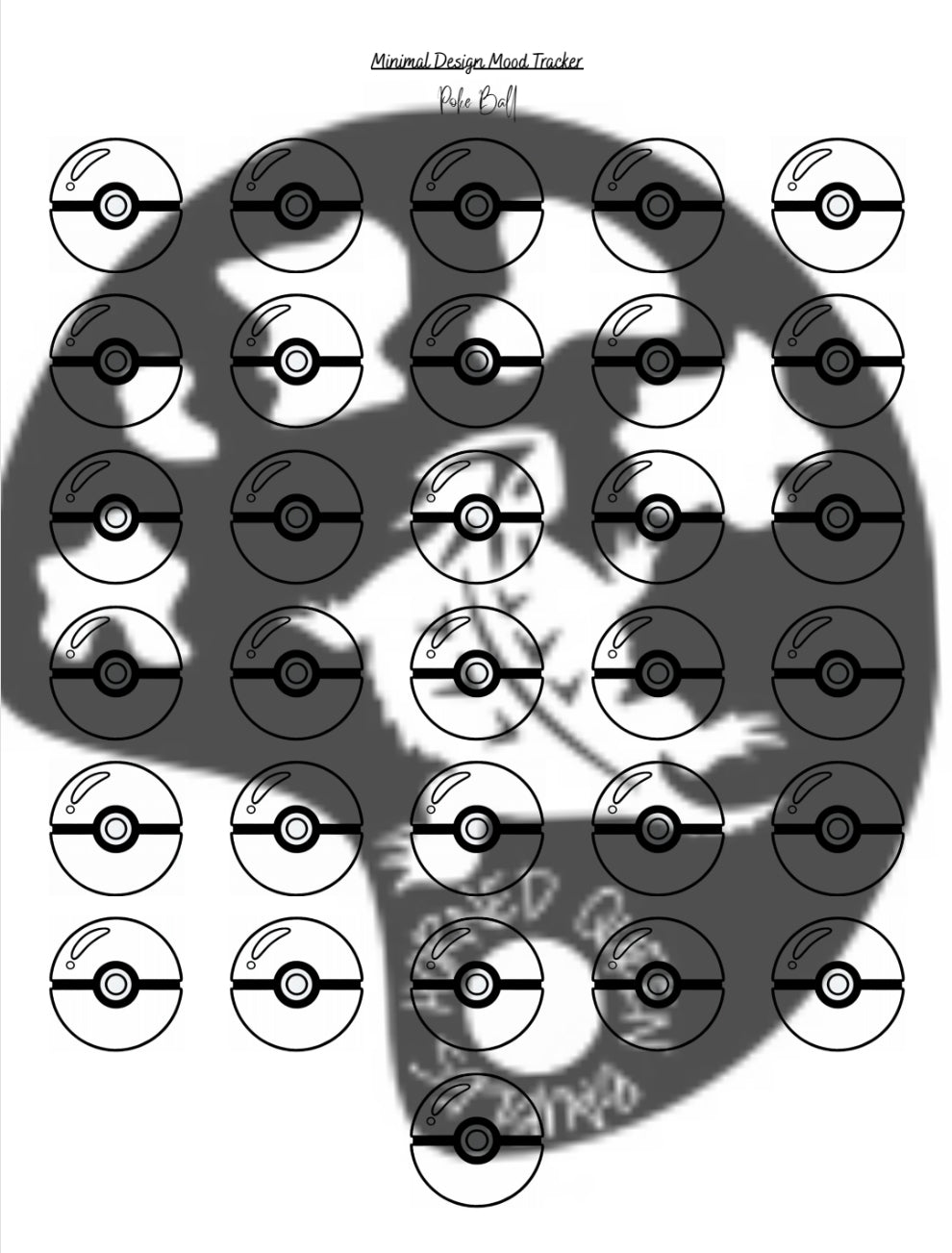 Poké Ball (A5 & Letter)