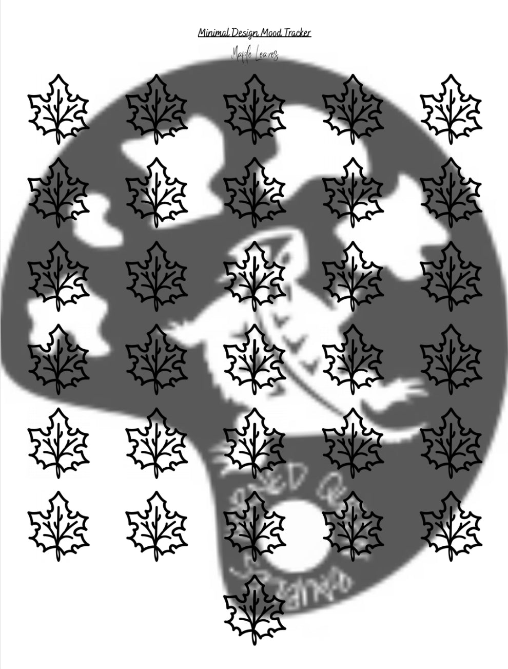 Maple Leaf (A5 & Letter)