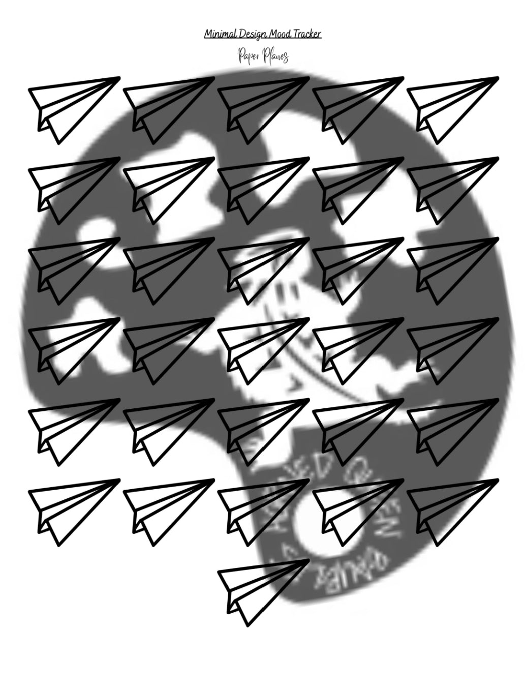 Paper Plane (A5 & Letter)