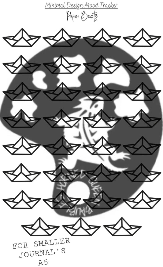 Paper Boat (A5 & Letter)