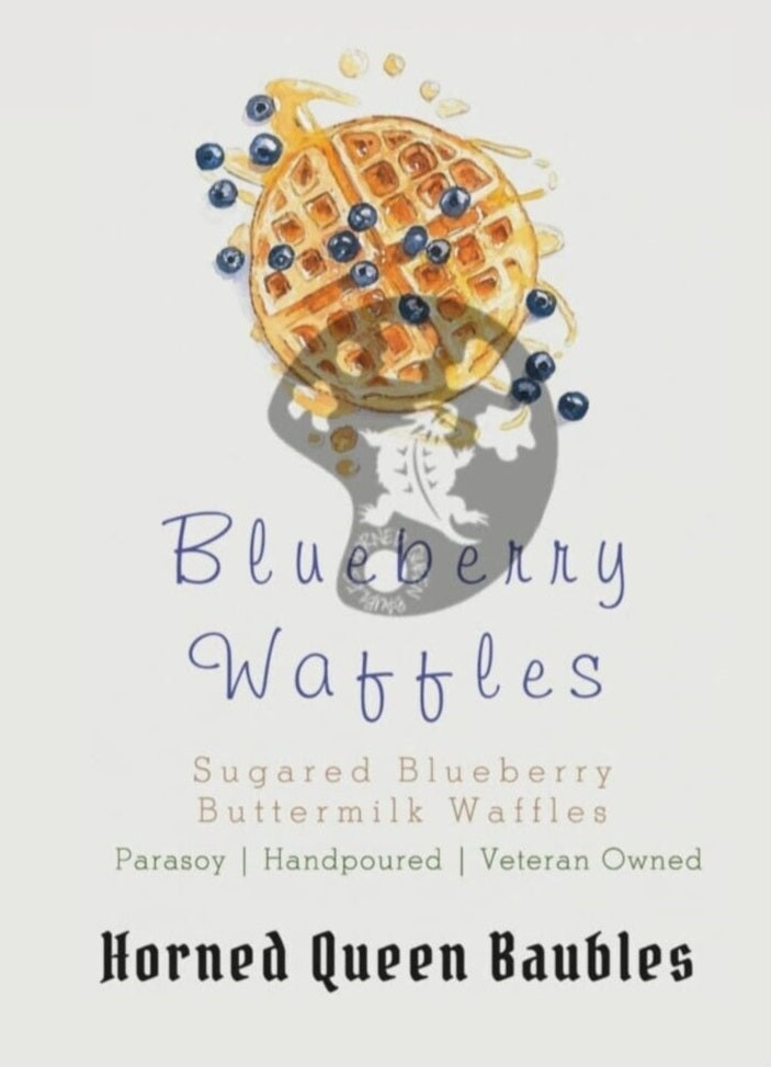 Sample Blueberry Waffles